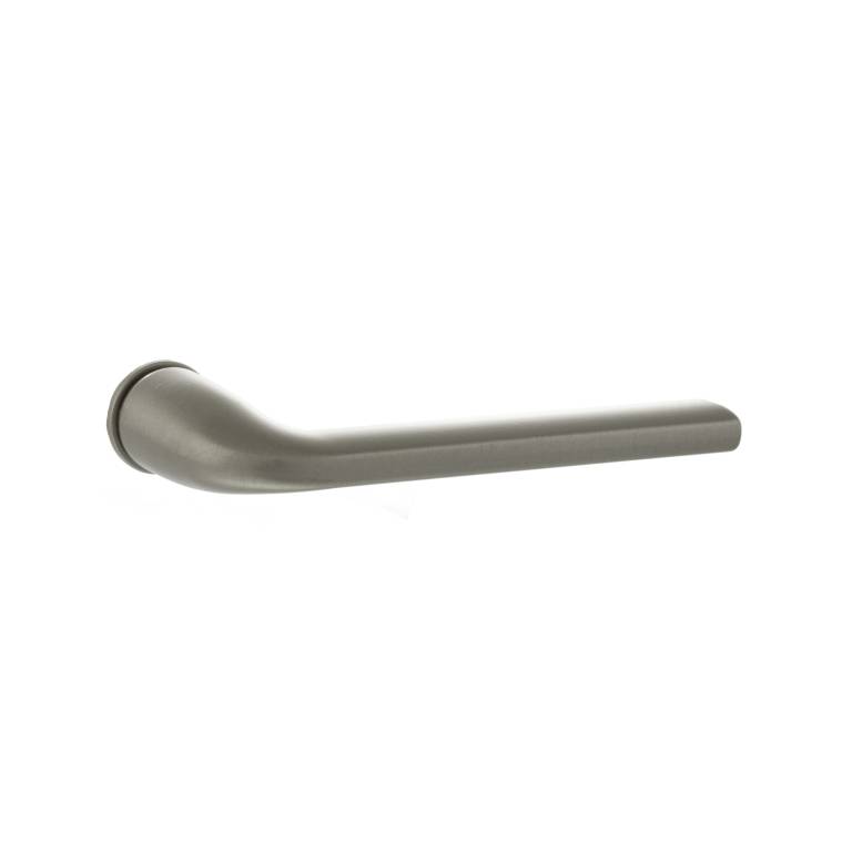 FCR133(finish) Forme Milly Lever Door Handle on Concealed Round Rose - Available in 5 finishes - Satin Nickel (SN)